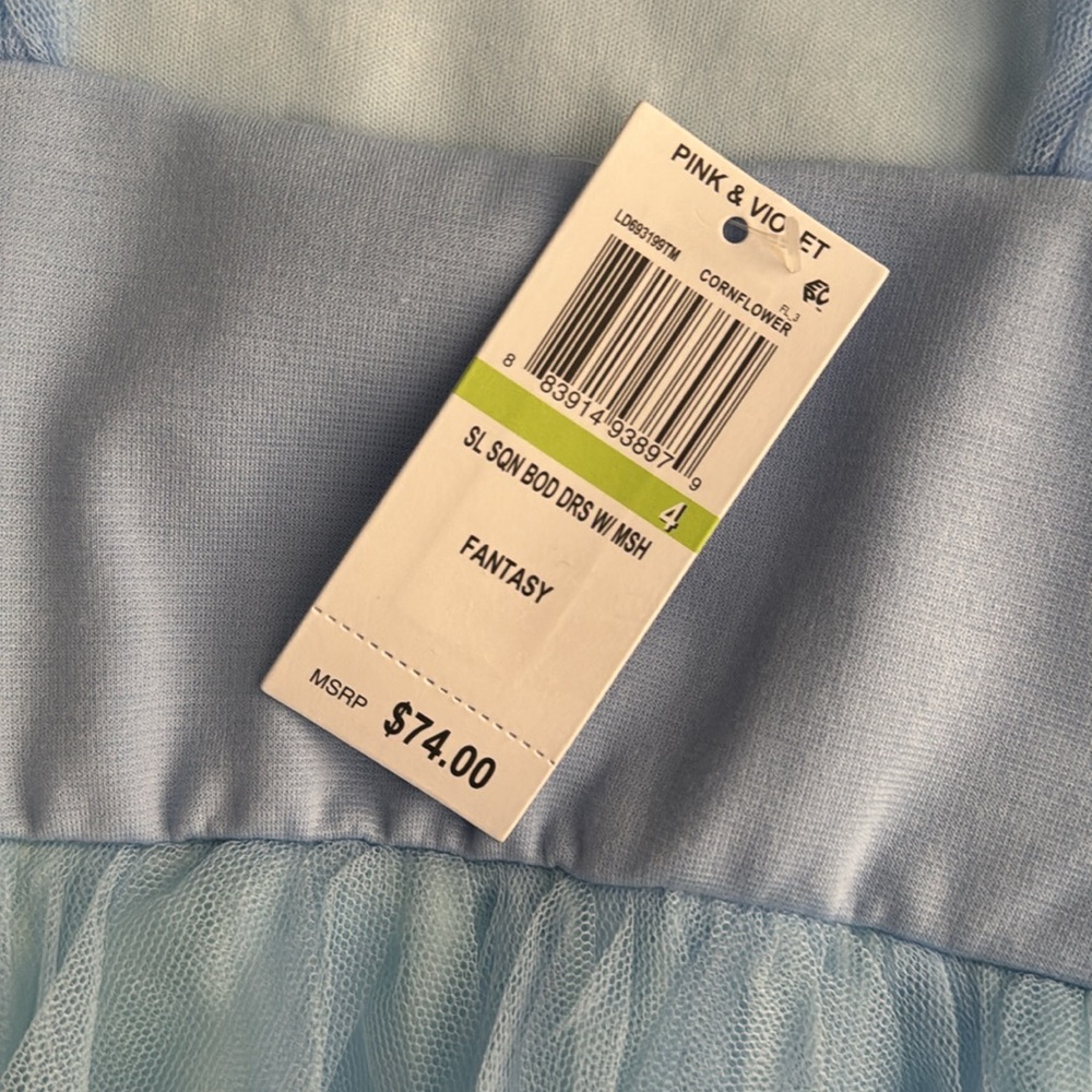Sequence blue dress NWT - Picture 4 of 5